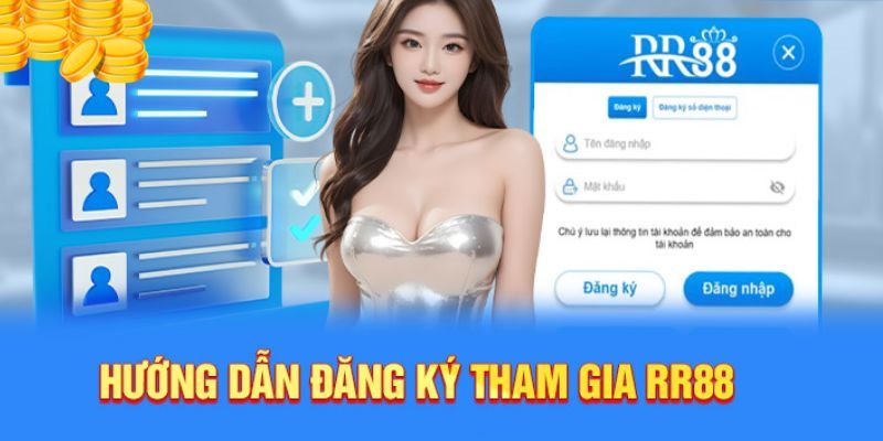 Cách thức đăng ký RR88 đơn giản tại nhà cái